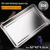 Shengxinhui Multi-purpose Stainless Steel Rectangular Tray