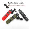 Multifunktionale Outdoor-Überlebenspfeife mit LED, Thermometer und Kompass