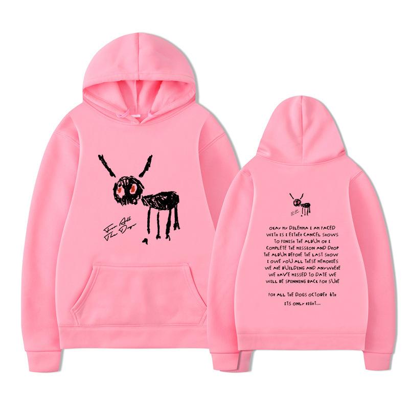 Rapper Drake for All The Dogs Letter Hoodie Design Men's Women's Sweatshirt Fleece Oversized Couples Streetwear Hoodies