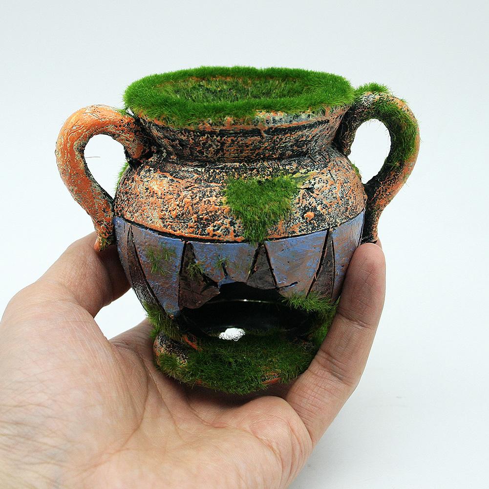 

Polyresin Moss Vase Hiding House Fish Tank Landscaping Decoration Shrimp Nest Ornamental Simulation Aquarium Supplies China Mainland