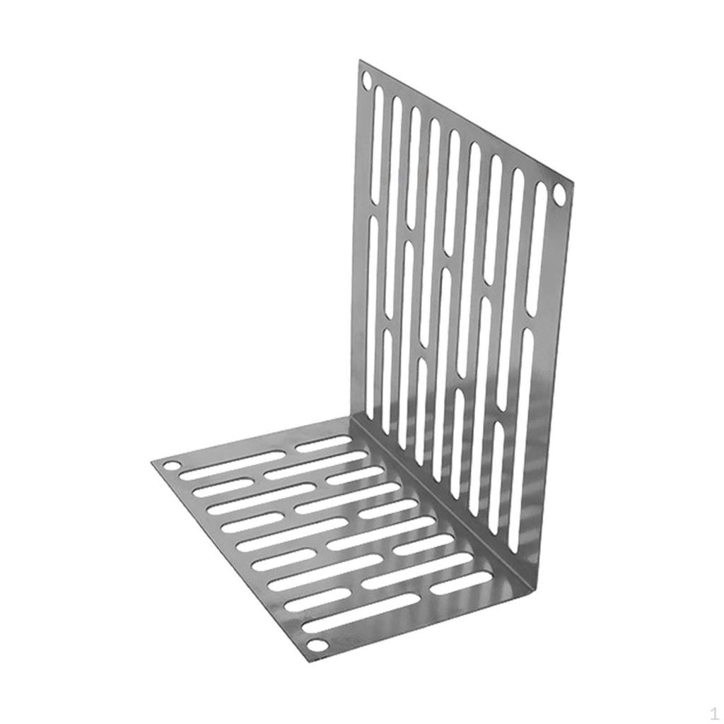 Corner Drain Wall Mounted Strainer Anti-Clogging Stainless Steel Shower for Bedroom