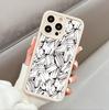 Emery for iPhone 15 ProMax matte non-slip silicone mobile phone case creative full screen pattern