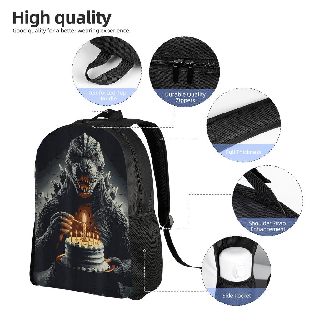Luffy Hammer Manga Daily Pack Ones Pieces Pupil For All Polyester Camping Rucksacks Plush Funny Schoolbags Rucksack