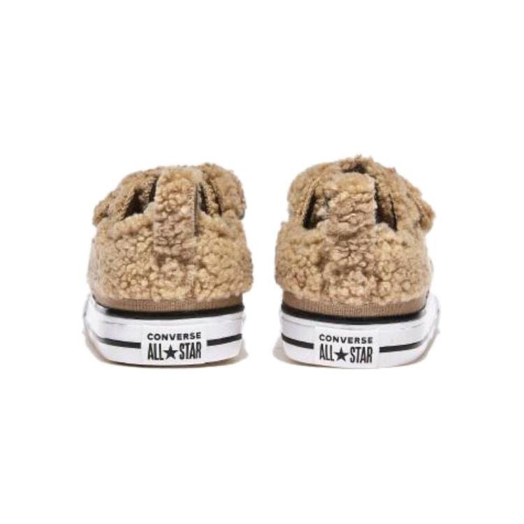 (TD) Converse Chuck Taylor All Star 2V Easy On 'Teddy Bear' Baby A05705C
