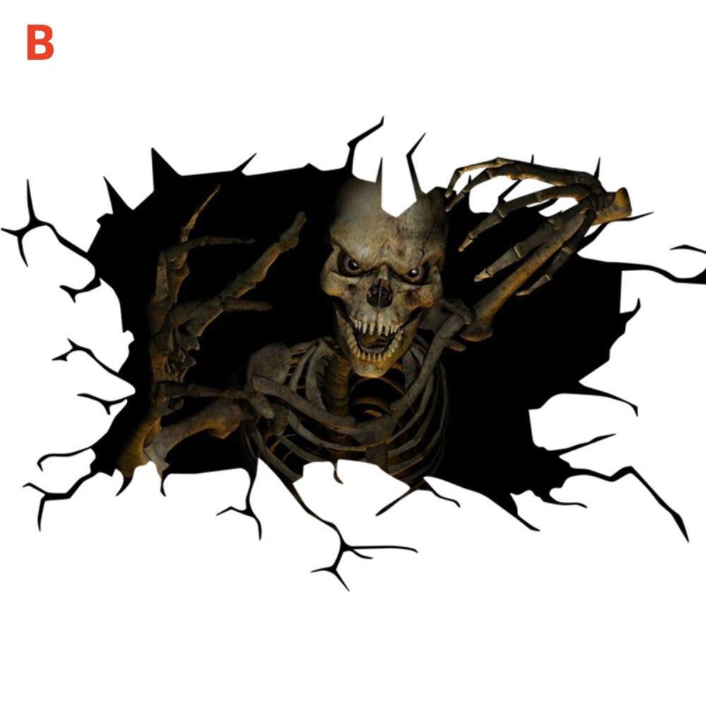 Car Body Personalized Funny Stickers 3D Car Glass Stickers Car Body Stickers Halloween ThemeHome Decoration Decal Decor Party