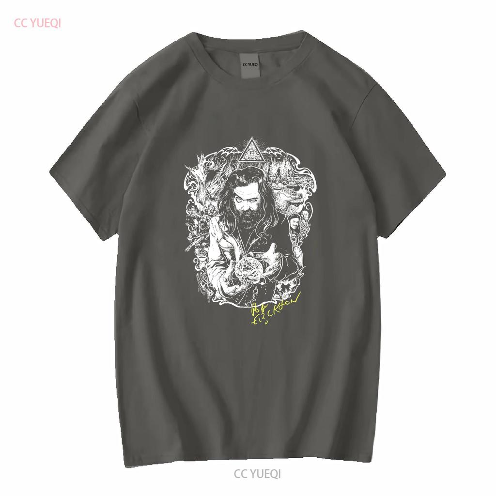 Vintage Roky Erickson For Fans Cotton Full Size Black T Shirt C721 Long Sleeves Vintage Washed Designer Clothes Unisex Graphic