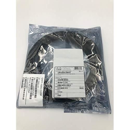 Câble D'infiniband - CISCO - QSFP-100G-CU5M= - 5 M - 100 Gbit/s - Gris