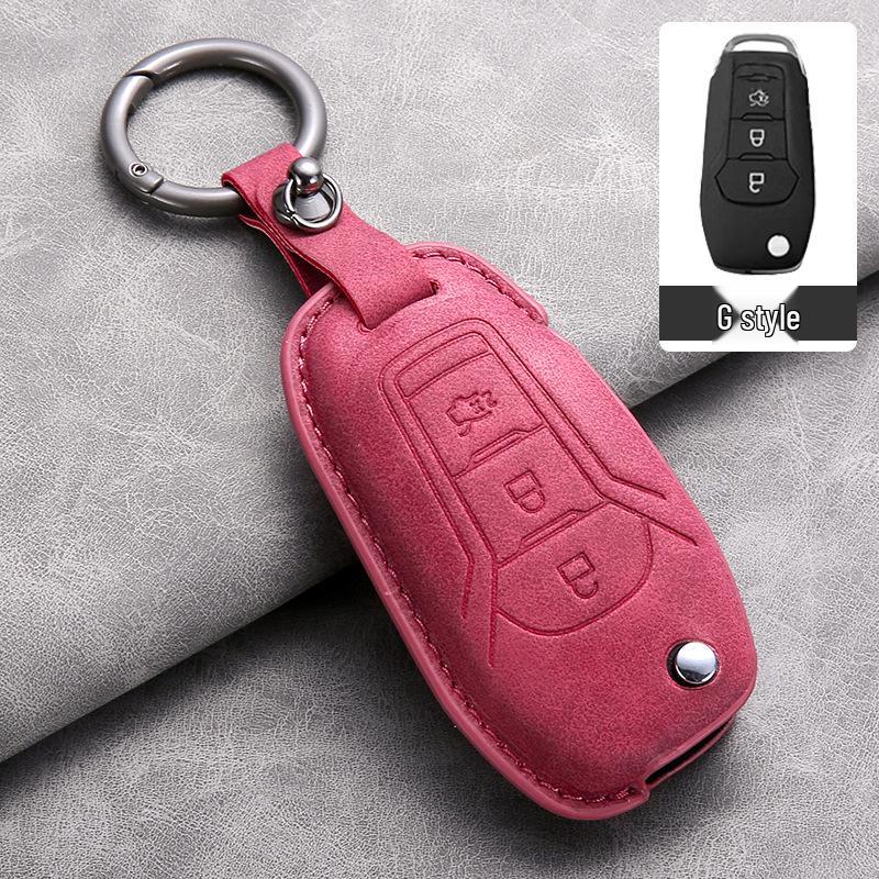Ford Mondeo, Focus, Explorer, Edge Goatskin Key Case