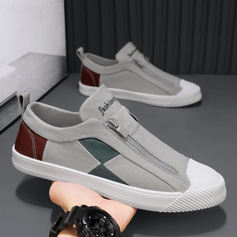 New Luxury Men's Sneakers Breathable Sports Running Shoes Fashionable and Versatile Casual Canvas Shoes Zapatos Para Hombres