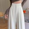 Suit Pants Children's Summer New Drape Straight Trendy Versatile Wide-leg Trousers
