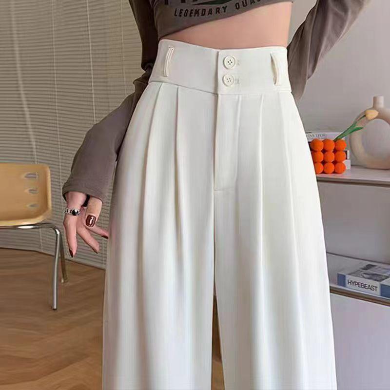 Suit Pants Children's Summer New Drape Straight Trendy Versatile Wide-leg Trousers