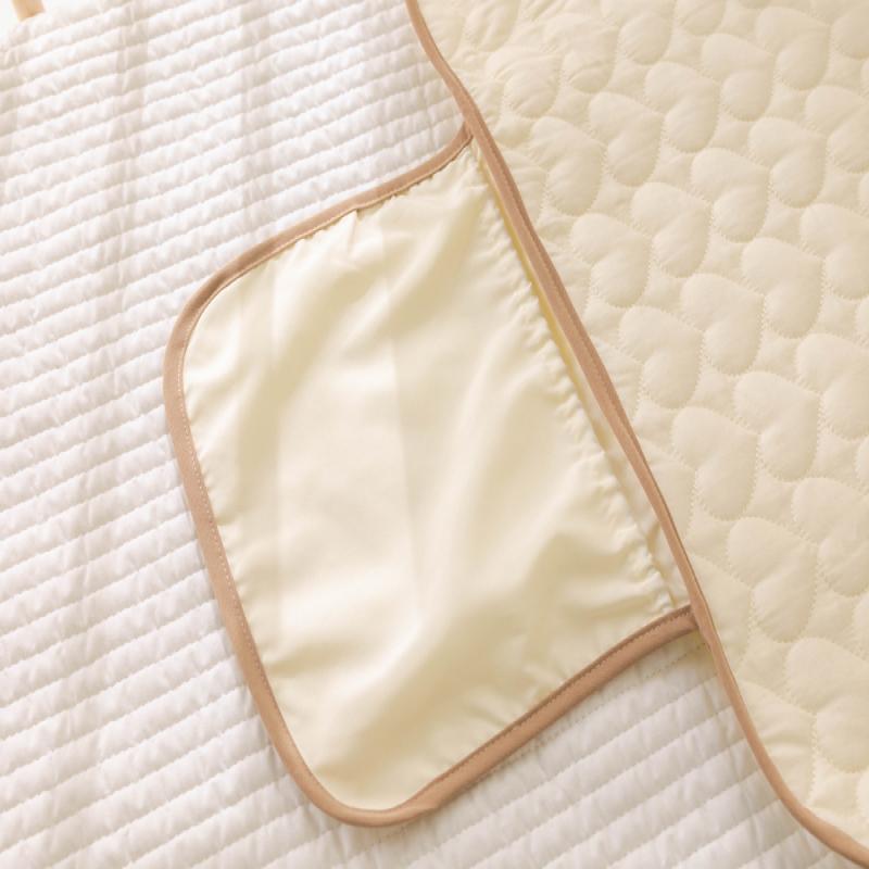 Baby Diaper Pad Folding Newborn Changing Pads Covers Cotton Waterproof Bear Bunny Baby Changing Padding for Crib Baby Strolller Portable 50*70Cm