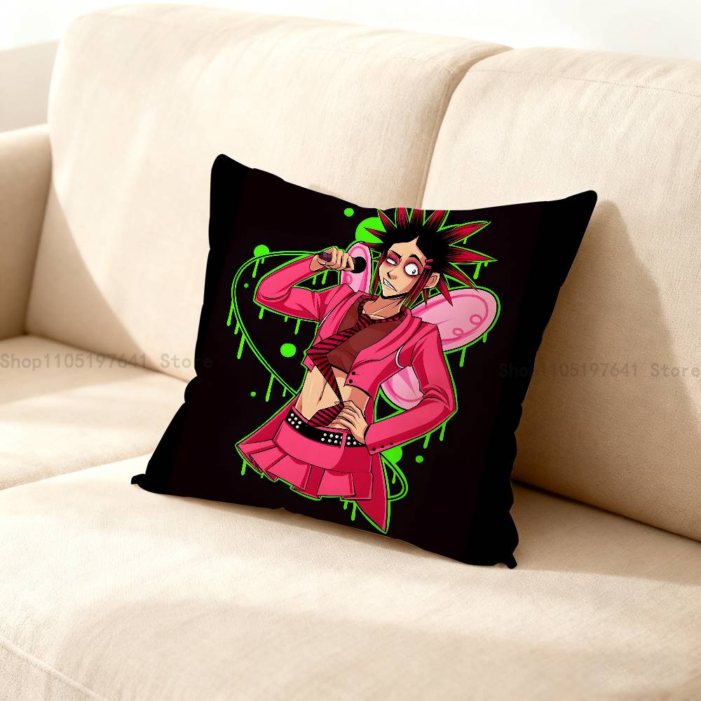 M-Mindless Self Indulgence Jimmy Наволочка мультяшные аниме аксессуары Декоративная наволочка для спальни дивана Мягкая наволочка 12x12Inch