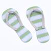 Miniatur BJD Puppenhaus Holz Flip-Flop Sandalen: Sommer Strand Szene Hausschuh Zubehör
