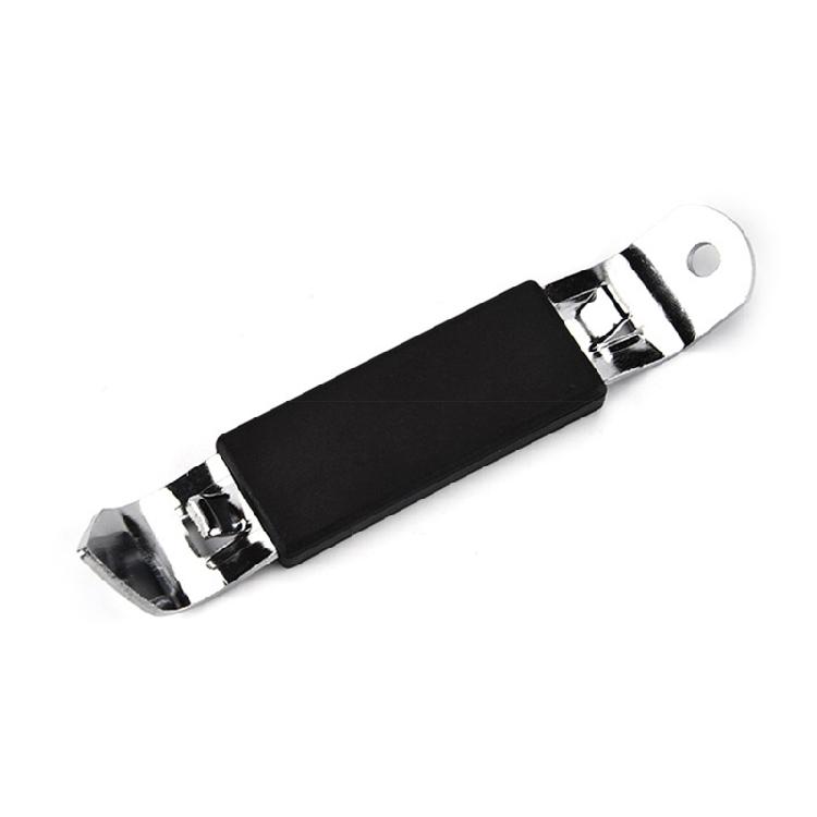 

Stainless Steel Flat Bottle Opener For Refrigerator Can Opener Versatile Usages 1