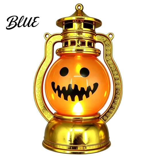Tabletop Lantern for Party Halloween Pumpkin Lantern Flickering LED Lamp Vintage Handheld Realistic Holiday Home Decor Oil Lamp Indoor Outdoor
