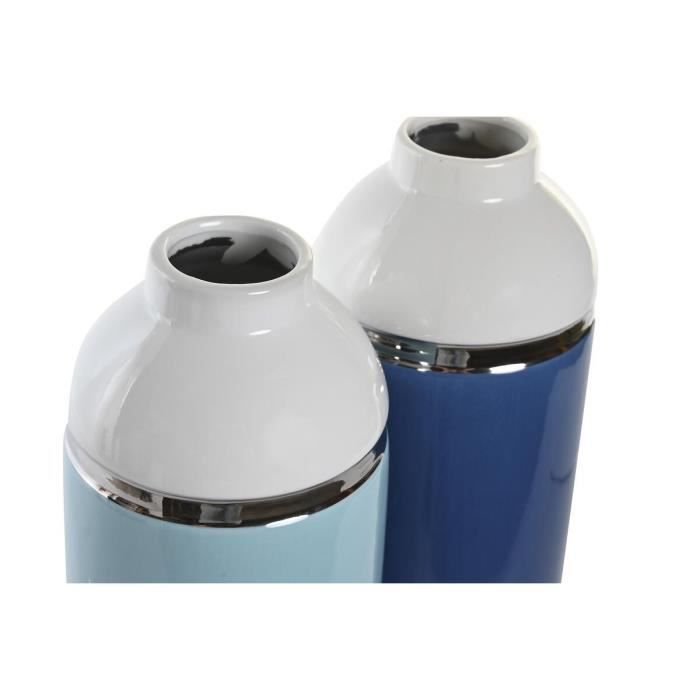 Vase - Design Atlantique - 25 cm - Grès - Beige - Verni