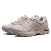 Asics Gel-Flux 4 Comfortable Sports Fabric Synthetic Leather Durable Low-Top Running Shoes Women Sneaker Beige Gold 1012A523-252