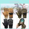 Tactical Black Half Finger Gloves For Outdoor Sports Durable Anti-slip Protection For Cycling And Fitness