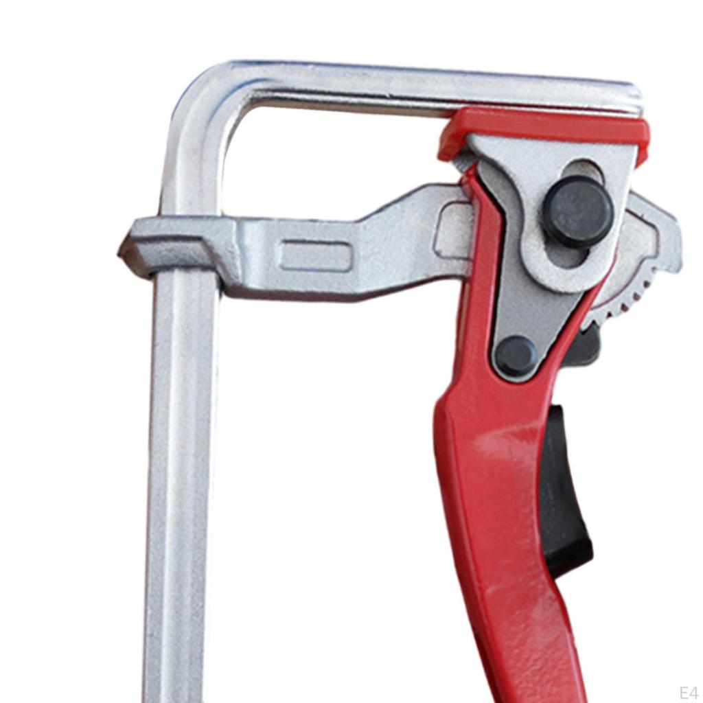Clamp Ratchet Strong Tension Woodworking Tool Heavy Duty Multi Angle Quick