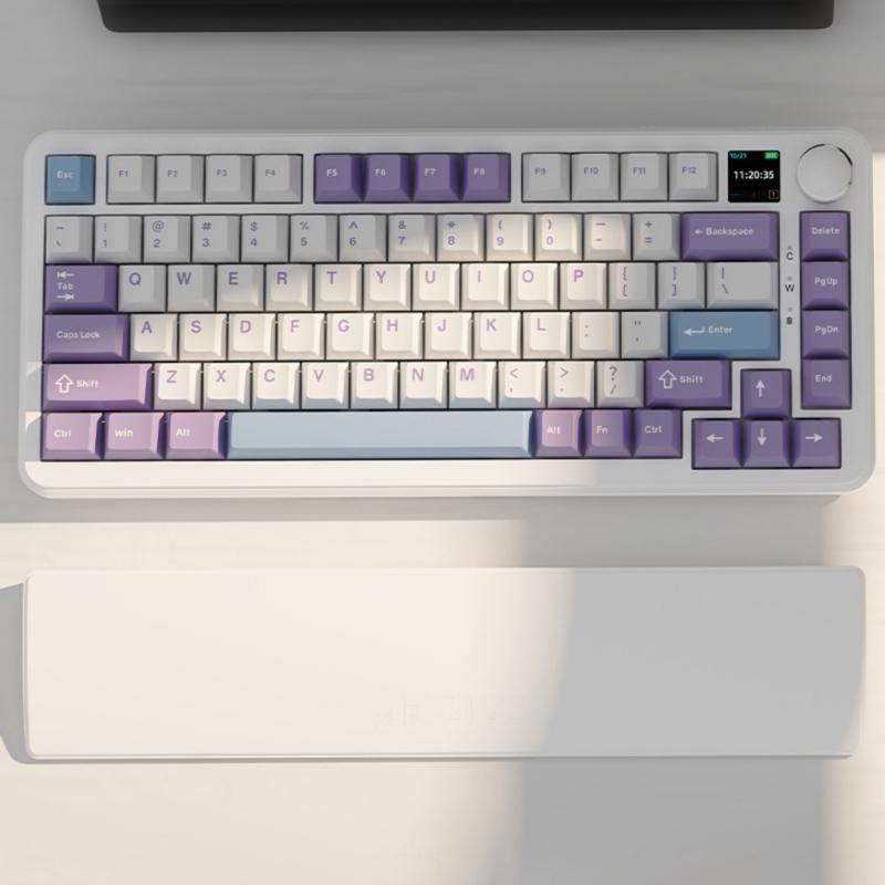 Memory Foam Wrist Cushion For 81 Keyboards Waterproof PU Slip Proof Desktop Grip Ergonomic Wrist Support