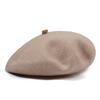 Beret Knit Wool Autumn Winter Vintage Womens Casual Outing Comfortable Warm