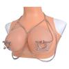 Metal Nipple Clamps Chain Leather Chest Wear BDSM Lingerie Adult Couples Flirting Sex Toy