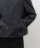 Musinsa Standard Woolish Over-Shoulder Minimal Jacket [Navy]