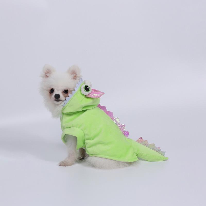 New Pet Clothes, Halloween Dog Clothes, 3D Elf Pterosaur Pet Transformation Outfits, Autumn and Winter Personalized Funny Outfits