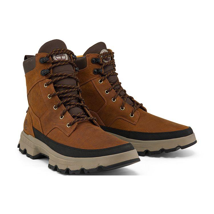 Timberland Skill Exploration Color Block Short Waterproof Outdoor Boots Men Boots Rust A285AW