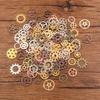 Steampunk Gears: Mixed Styles, 10 Colors, 10-25mm, DIY Jewelry Accessories