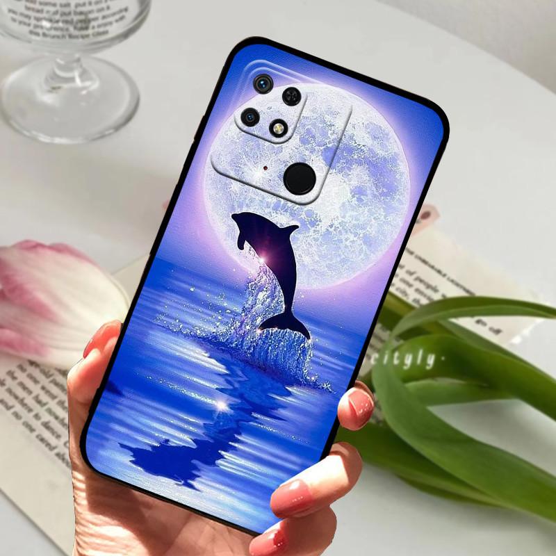 For Redmi 10C Case Soft Silicone Protective Back Cover Silicone Case For Xiaomi Redmi 10C Redmi10C 10 C Phone Cover Fundas