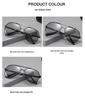 Męskie Modne Fotochromowe Okulary Przeciwsłoneczne Aviator z Polaryzacją do Jazdy