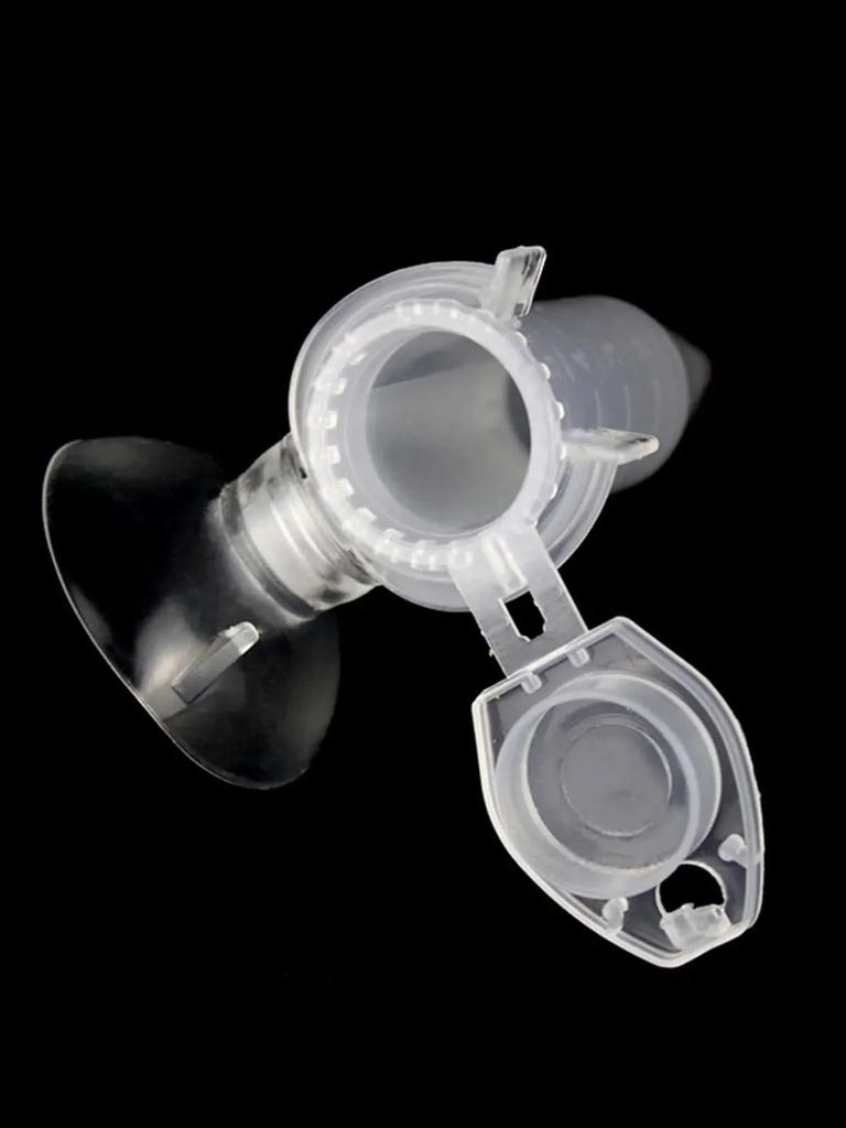 Automatischer Fischfutterspender Kegel Garnelenei Wurm Trichter Becher Fütterungswerkzeug Ring Zierbecken Aquarium Zubehör Mit Saugfuß