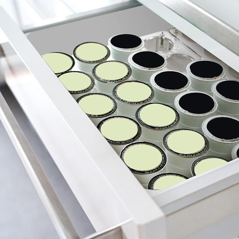 24-Slot Coffee Capsules Holder Drawer Organizer Tray Compatible With K-Cup Coffee Pods Acrylic Capsule Display Rack Home Office