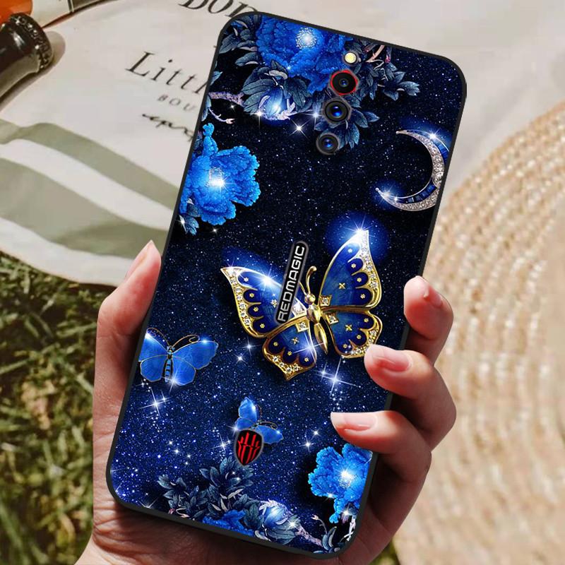 

For Nubia Red Magic 5G Case Silicon Back Cover Phone Case for ZTE Nubia Red Magic 5G 5S Cases Soft bumper coque RedMagic 5S 6.65 for Red Magic 5S