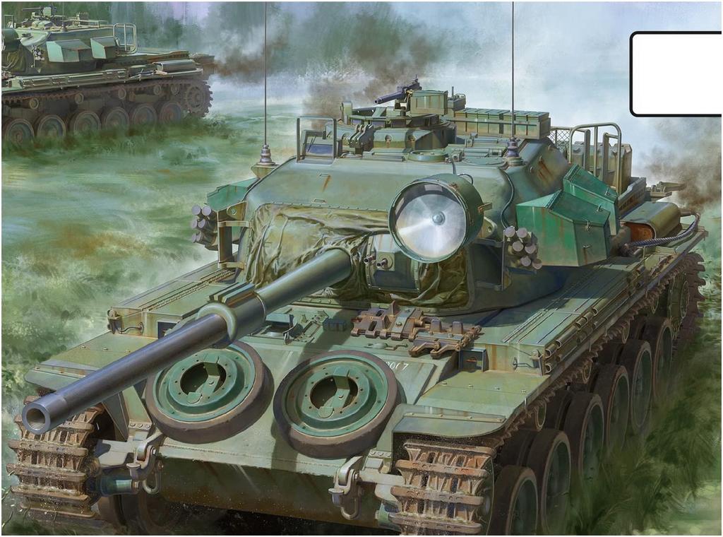 Vespid Model 1/72 Australian Army Centurion Mk.5/1 Vietnam War Version Plastic Model Kit VPM720007