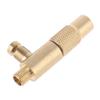 Brass Tire Inflator Connector Air Chuck Air Compressor Portable Screw-in Type