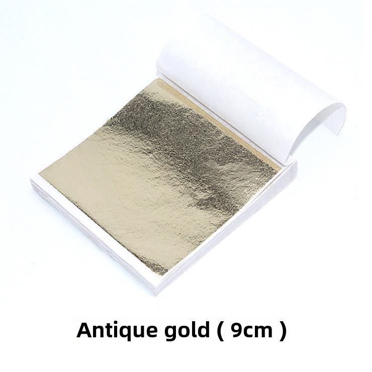 Taiwan Gold 9 Cm Gold Line Nail Art Stickers, 100-Piece Gold Foil Decoration