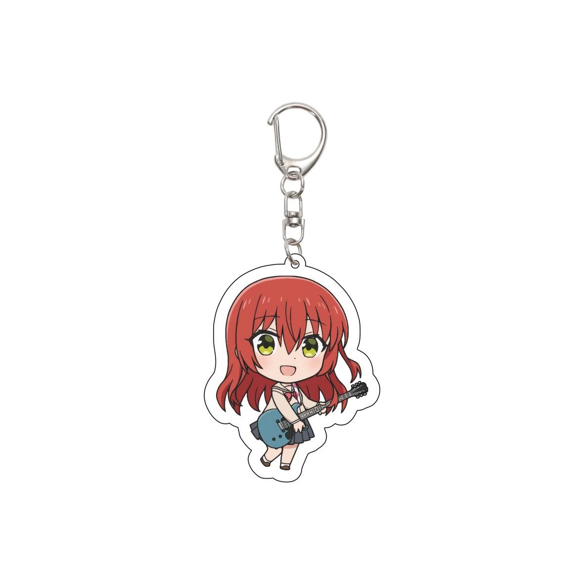 

Gifts/55MM Anime BOCCHI THE ROCK Keychain Gotoh Hitori/Ijichi Nijika/Yamada Ryo/Kita Ikuyo Key Chain Christmas Gifts 55mm