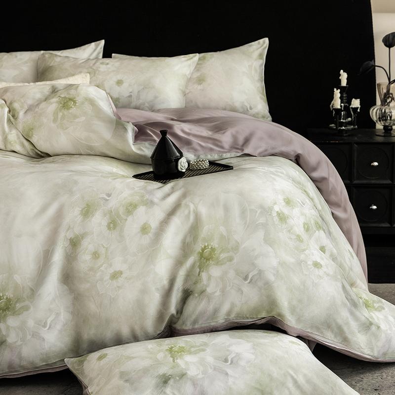 New  Luxury 100% Tencel Bedding Sets - High - Density, High - Count for 1.5m/1.8m/2.0m Beds