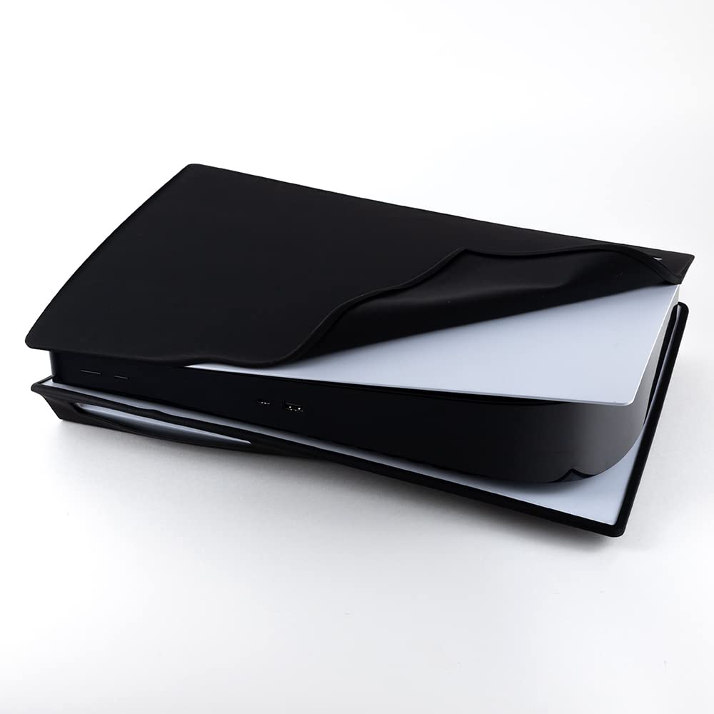 Silikonový ochranný panel pro PS5 (Černá)