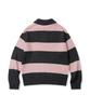 CGP (Women) Striped Collar Knit_Charcoal