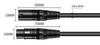 Cliche [Set of 2] Microphone Cables, Canon Cables, XLR Cables, XLR Male to XLR Female, 1-10m (1m)