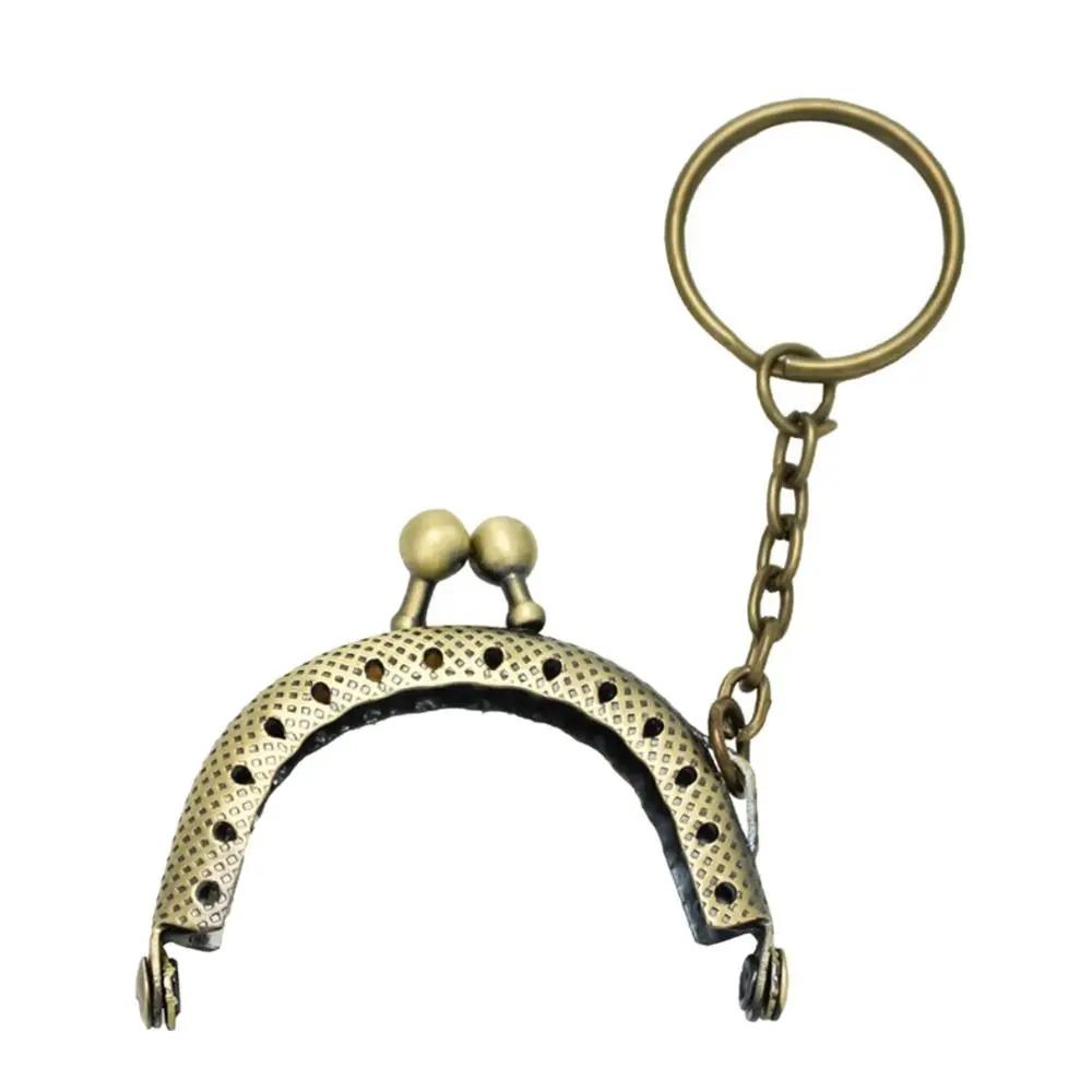 Mini-Taschenverschlüsse DIY Basteln Metall-Geldbörsenrahmen Kussverschluss Taschenbeschläge Vintage-Taschenverschlussrahmen Taschenrahmen-Schnalle Taschenherstellung Requisiten