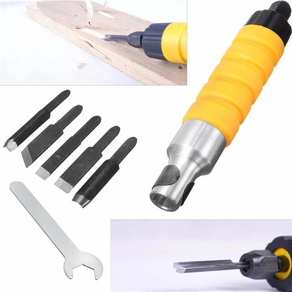 Buy Electric Wood Chisel Carving Tool Set Tips Flexible Flex Shaft