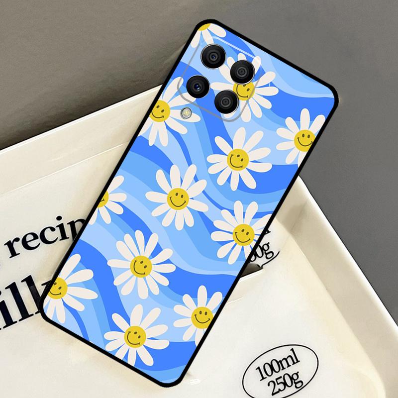 retro Groovy hippie boho rainbow Case For Samsung Galaxy M32 M12 M52 M15 M35 M55 M31 M56 M36 M16 M06 M13 M33 M53 M14 M34 M54
