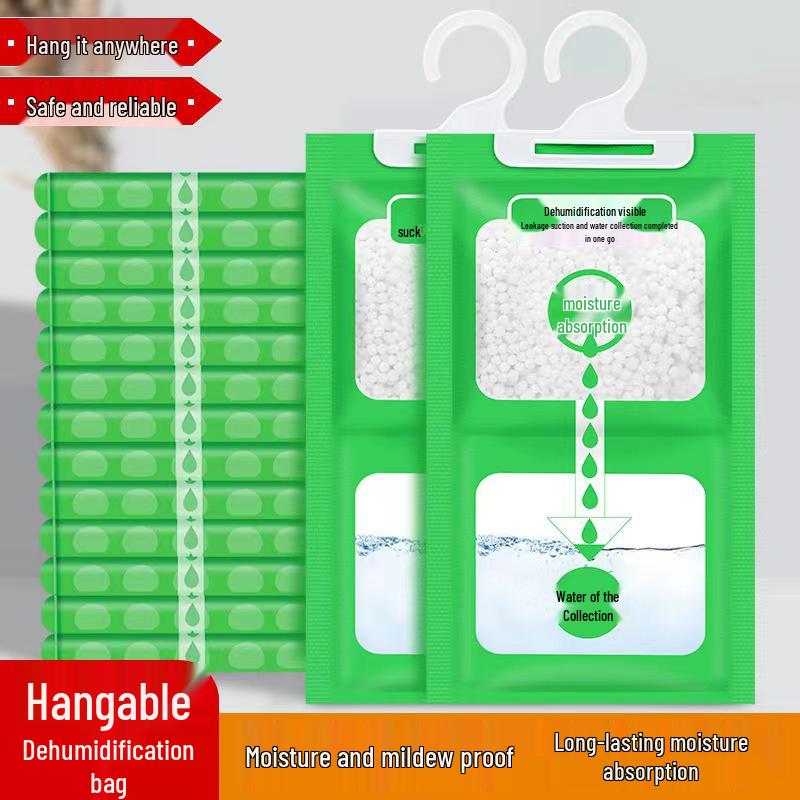 

Подвесной мешок-осушитель для шкафа - Влагозащитный с осушителем из хлорида кальция 60g Pack