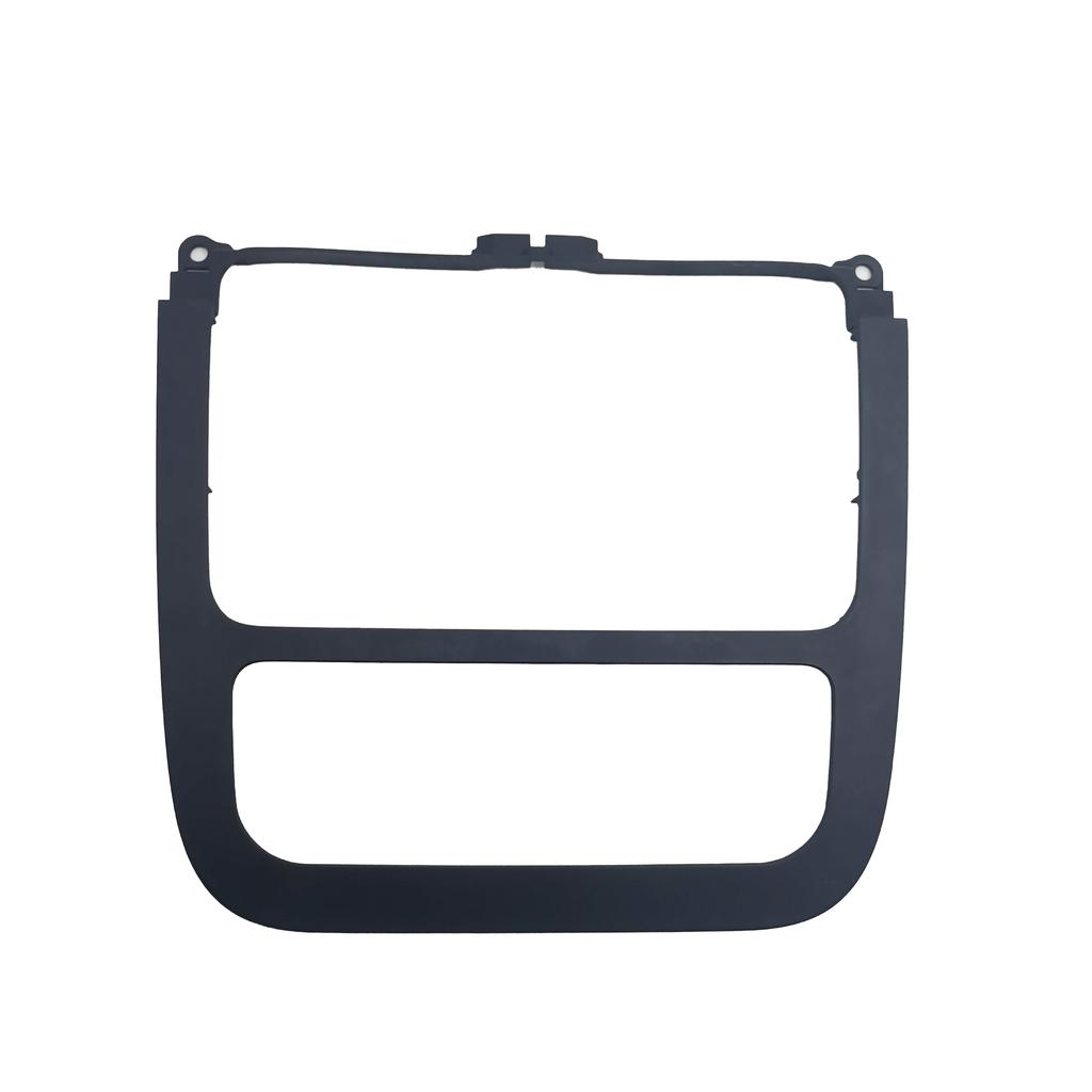 Ruili144Car Automatic CD Panel Surround Radio Black Cover Trim Air Condition Panel For Jetta Golf MK5 MK6 2004 2011 1KD858069