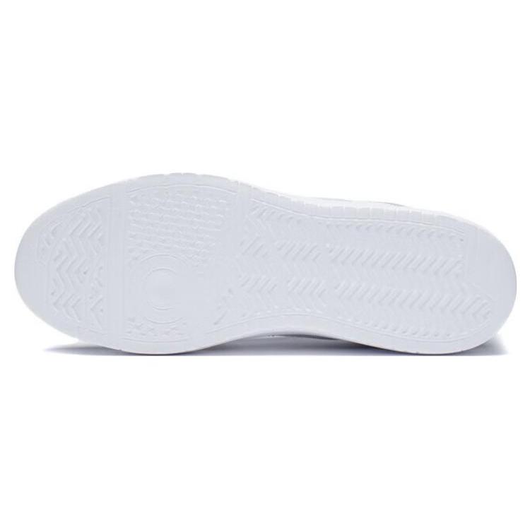 Li Ning Galaxy Sports Fashion Collection Comfortable Coverage Cushioning Low top Skateboard Shoes Men's White AGCS253-5